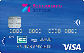 carte visa classic boursorama