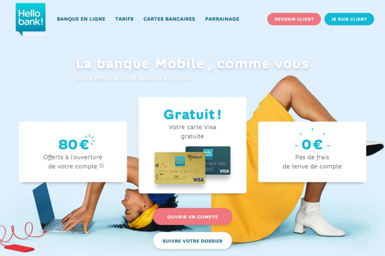 tarifs hello bank