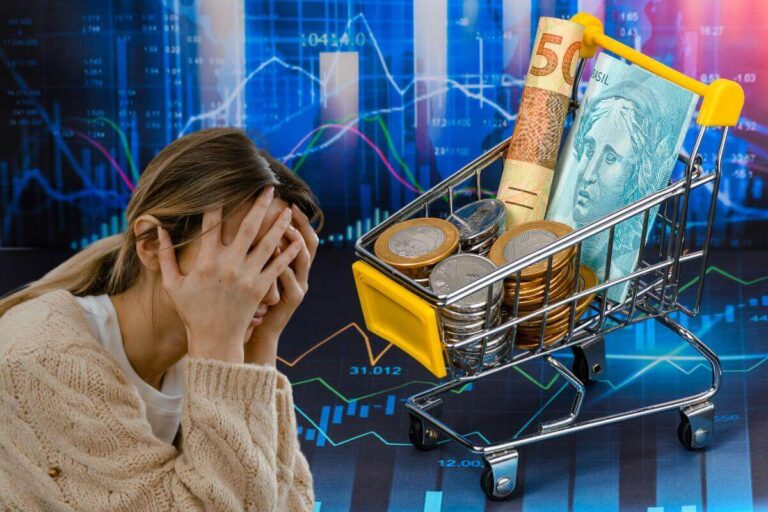 Une dame touchée par la crise du pouvoir d'achat