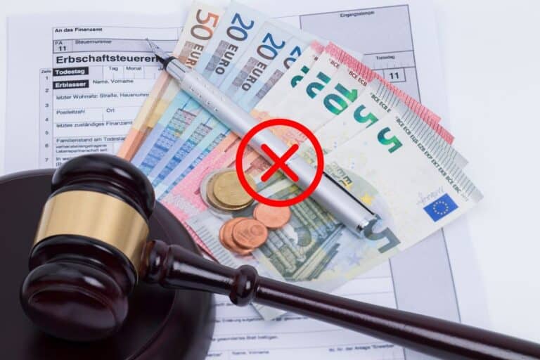Mise en application de la suppression des frais de succession