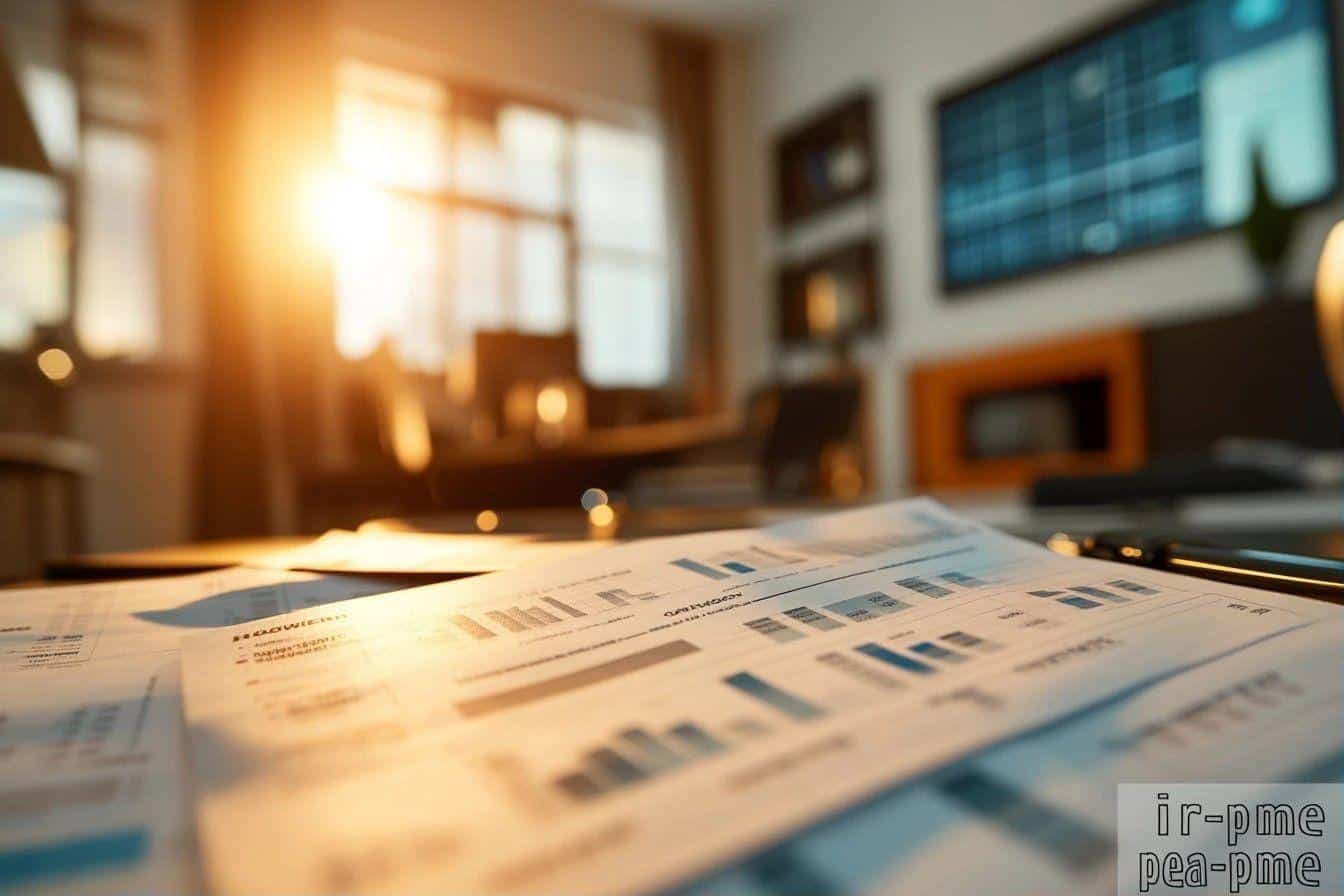 Documents graphiques avec écrans, lumière du matin